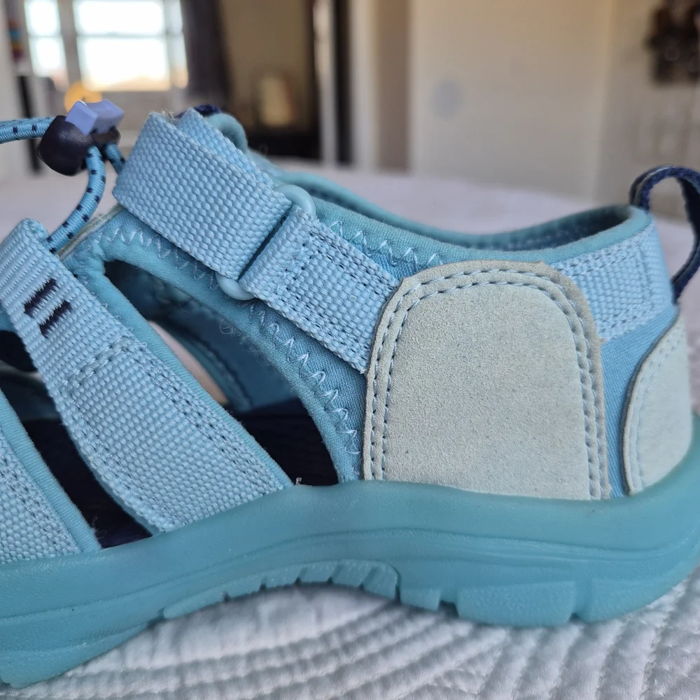EUC Like New Keen Newport H2 Baby Ice Blue Kids 5 Women 6.5 EU 37